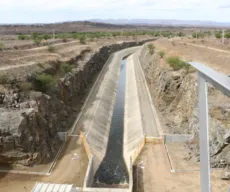 Em teste, Canal Acauã-Araçagi começa a liberar água para Agreste da Paraíba