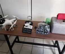 Grupo é preso suspeito de usar drone para jogar drogas em presídio de Guarabira