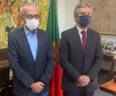 Cícero Lucena se reúne com embaixador de Portugal, em Brasília