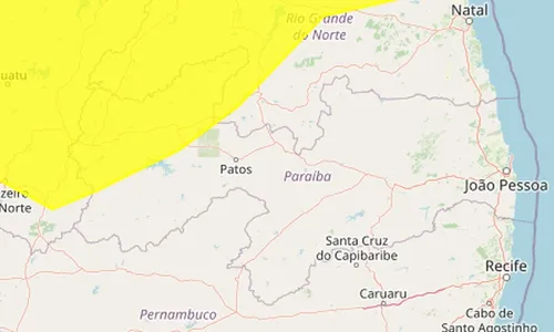 
                                        
                                            Inmet emite alerta amarelo de chuvas intensas para 49 municípios da PB
                                        
                                        