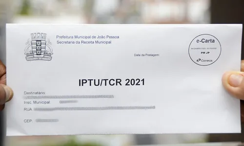 
                                        
                                            Prazo para pagar IPTU e TCR com desconto em João Pessoa vai até segunda-feira
                                        
                                        