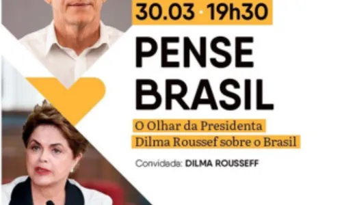 
				
					Ex-presidente Dilma e Ricardo Coutinho fazem 'live' juntos nesta terça-feira (30)
				
				