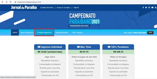 
				
					Veja, passo a passo, como adquirir o pay-per-view do Campeonato Paraibano 2021
				
				