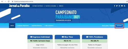 
				
					Veja, passo a passo, como adquirir o pay-per-view do Campeonato Paraibano 2021
				
				