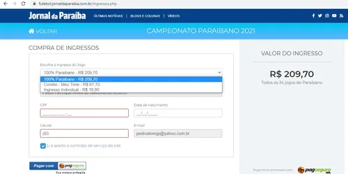 
				
					Veja, passo a passo, como adquirir o pay-per-view do Campeonato Paraibano 2021
				
				