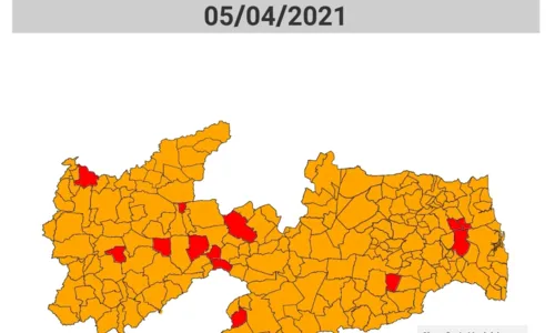 
				
					Paraíba terá flexibilização mesmo com todos os municípios em bandeira laranja e vermelha
				
				