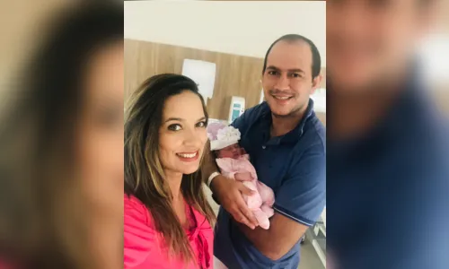 
				
					Filha da jornalista Denise Delmiro nasce em João Pessoa
				
				
