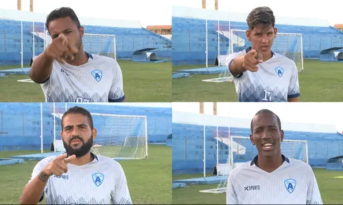 
                                        
                                            Jogadores do Atlético de Cajazeiras explicam como assistir ao Campeonato Paraibano
                                        
                                        