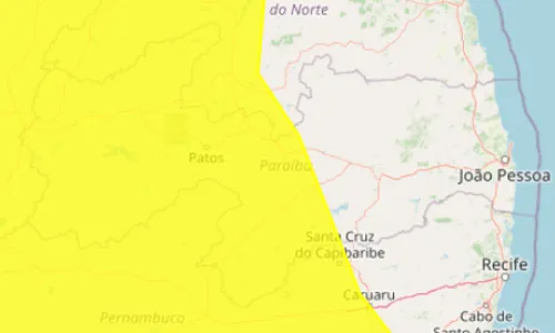 
                                        
                                            Inmet emite alerta de perigo potencial de chuvas intensas para 117 cidades da Paraíba
                                        
                                        