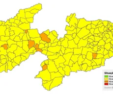 Paraíba passa a ter 100% dos municípios em bandeiras laranja e amarela