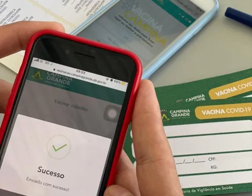 
				
					Campina Grande lança app para agendamento da vacinação contra Covid-19
				
				