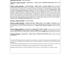 EDITAL DA ENERGISA “AVISO DE DESLIGAMENTO PROGRAMADO PARA MELHORIA DA REDE ELÉTRICA” - 15/07/2021