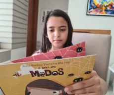 Menina de 8 anos escreve livro sobre medos durante o isolamento social