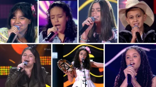 
				
					Conheça os participantes paraibanos selecionados na 1ª fase do The Voice Kids
				
				