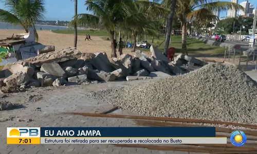 
                                        
                                            Letreiro 'Eu amo Jampa' é retirado do Busto de Tamandaré para revitalização
                                        
                                        