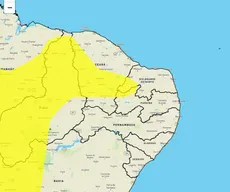 Alerta amarelo de baixa umidade é emitido pelo Inmet para 27 cidades da Paraíba