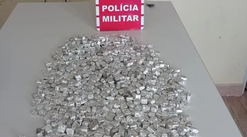 
				
					PM apreende 800 pacotes de maconha que seriam comercializadas no Litoral Sul da PB
				
				