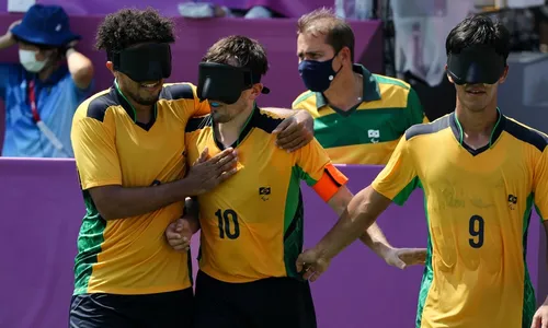 
                                        
                                            Paralimpíadas: com paraibanos nos elencos, Brasil volta a vencer no futebol de 5 e no goalball
                                        
                                        