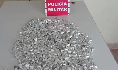 
				
					PM apreende 800 pacotes de maconha que seriam comercializadas no Litoral Sul da PB
				
				