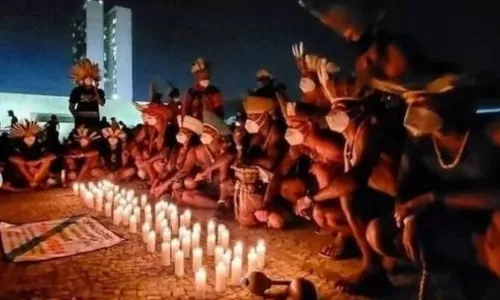 
                                        
                                            Tabajaras acampam em Brasília contra ação no STF sobre demarcação de terras indígenas
                                        
                                        
