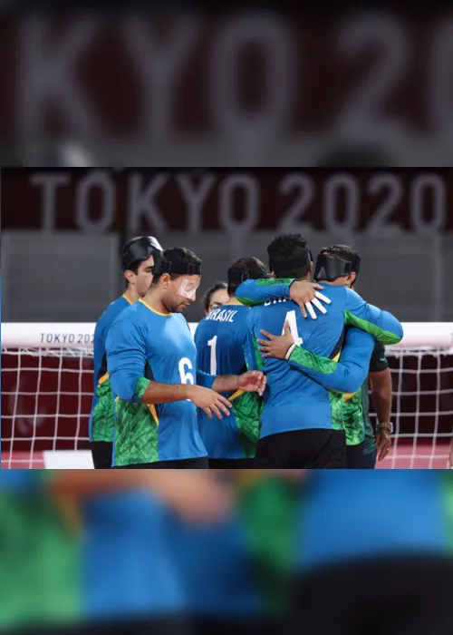 
                                        
                                            Paraibanos já estão nas quartas de final do goalball masculino nas Paralimpíadas de Tóquio
                                        
                                        