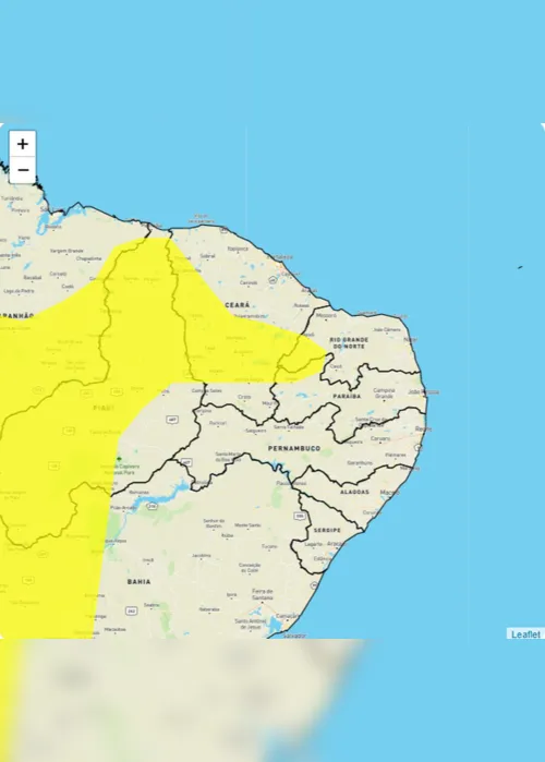 
                                        
                                            Alerta amarelo de baixa umidade é emitido pelo Inmet para 27 cidades da Paraíba
                                        
                                        