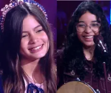 Paraibanas Helloysa do Pandeiro e Laís Menezes se apresentam nas quartas de final do The Voice Kids
