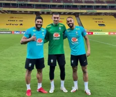 Hulk, Matheus Cunha e Santos vivem momento histórico, juntos, com a camisa da seleção brasileira