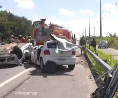 Acidente deixa um morto e cinco feridos, na BR-230, na Grande João Pessoa