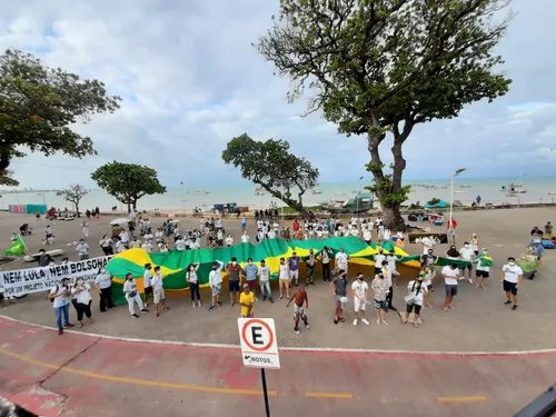 
				
					MBL na Paraíba protesta contra Bolsonaro em João Pessoa
				
				