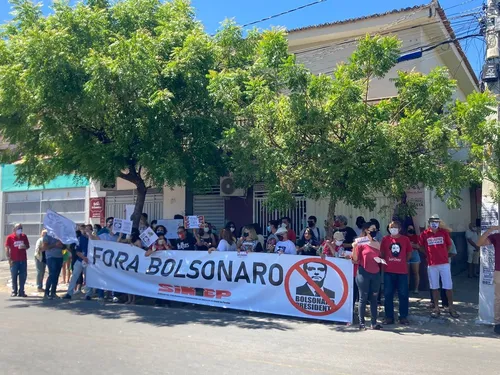 
				
					Ato contra Bolsonaro acontece em João Pessoa
				
				