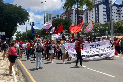 
				
					Ato contra Bolsonaro acontece em João Pessoa
				
				