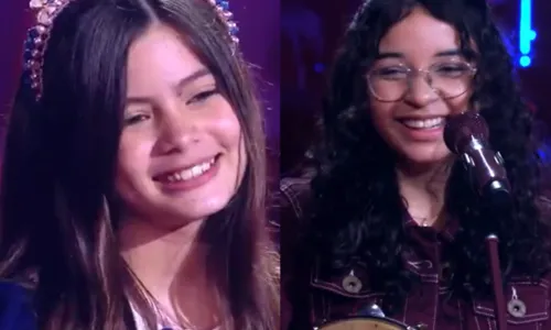 
                                        
                                            Paraibanas Helloysa do Pandeiro e Laís Menezes se apresentam nas quartas de final do The Voice Kids
                                        
                                        