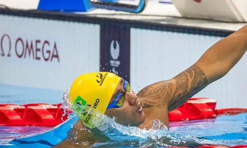 
                                        
                                            Paralimpíadas: Ronystony Cordeiro termina na 5ª posição nos 50m livre S4 e acaba fora da final
                                        
                                        