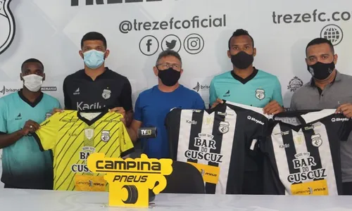 
                                        
                                            Diretoria do Treze anuncia saídas do meia Birungueta e dos atacantes Dener e Núbio Flávio
                                        
                                        