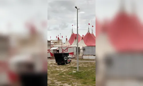 
				
					Ventos fortes derrubam estrutura de circo no Alto do Mateus, em João Pessoa
				
				