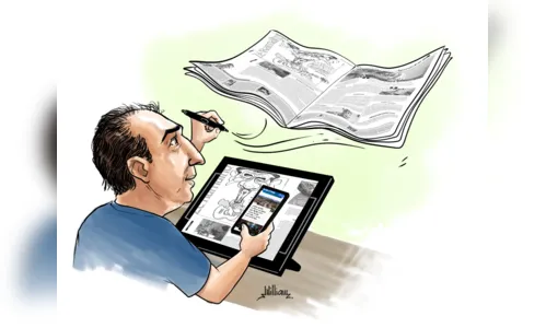 
				
					William Medeiros faz ilustração exclusiva para os 50 anos do Jornal da Paraíba
				
				