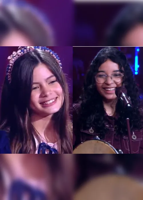
                                        
                                            Paraibanas Helloysa do Pandeiro e Laís Menezes se apresentam nas quartas de final do The Voice Kids
                                        
                                        