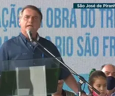 'Vagabundo é elogio', diz Bolsonaro sobre Renan Calheiros durante evento na Paraíba