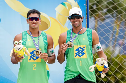 
				
					Paraíba leva ouro, prata e bronze na 2ª etapa do Brasileiro de Vôlei de Praia, no Rio de Janeiro
				
				