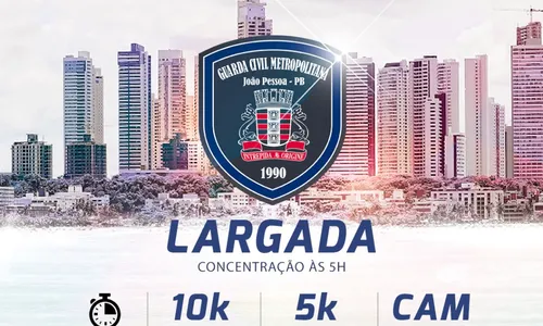 
                                        
                                            1ª Corrida Solidária da Guarda Civil Metropolitana de João Pessoa inicia entrega de kits
                                        
                                        