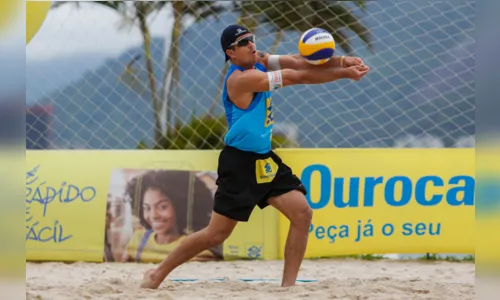 
				
					Paraíba leva ouro, prata e bronze na 2ª etapa do Brasileiro de Vôlei de Praia, no Rio de Janeiro
				
				