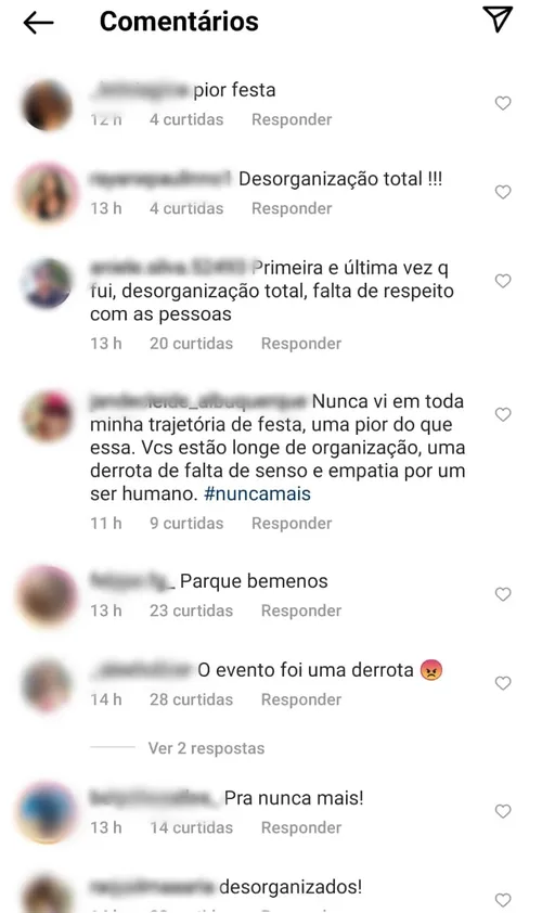 
				
					Público e cantora Danieze Santiago reclamam de organização de vaquejada na PB
				
				