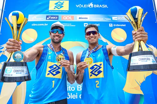 
				
					Mirando o ranking mundial, Renato e Vitor Felipe vão abrir mão da última etapa do Circuito Brasileiro
				
				