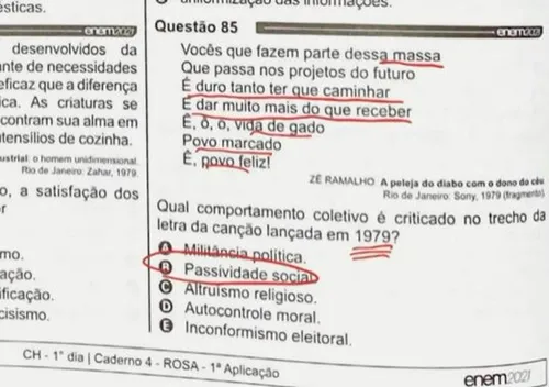 
				
					Enem: 'Admirável Gado Novo' e histórias de Zé de Cila, de Cabaceiras, são questões no 1º dia
				
				