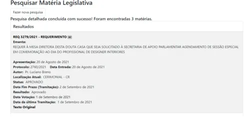 
				
					Depois de rejeitar audiência para comunidade LGBT, Câmara faz sessão sobre o Dia do Designer de Interiores
				
				