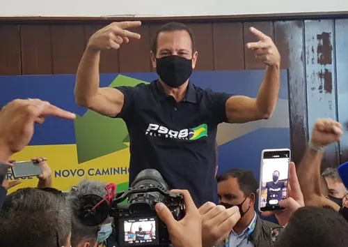 
				
					Doria vence prévias do PSDB para disputar a Presidência em 2022
				
				