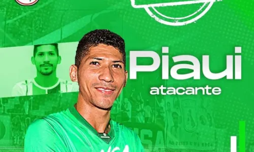 
                                        
                                            Sousa anuncia chegada de atacante Piauí, sua primeira contratação para a temporada 2022
                                        
                                        