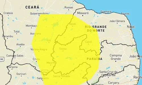 
                                        
                                            Alerta de baixa umidade é emitido pelo Inmet para 106 cidades da Paraíba; confira lista
                                        
                                        