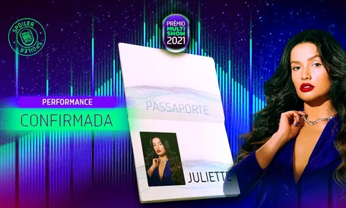 
                                        
                                            Juliette tem performance confirmada no Prêmio Multishow 2021
                                        
                                        